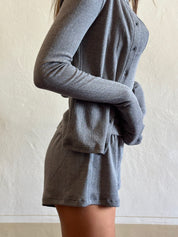 Sadie Cardigan Sesame Cloud