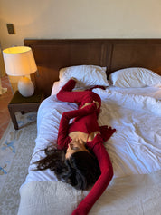 Gabrielle Pant Cherry Ripe