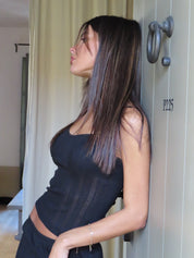 Bella Tank Liquorice