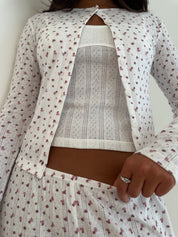 Sadie Cardigan Berry Jam