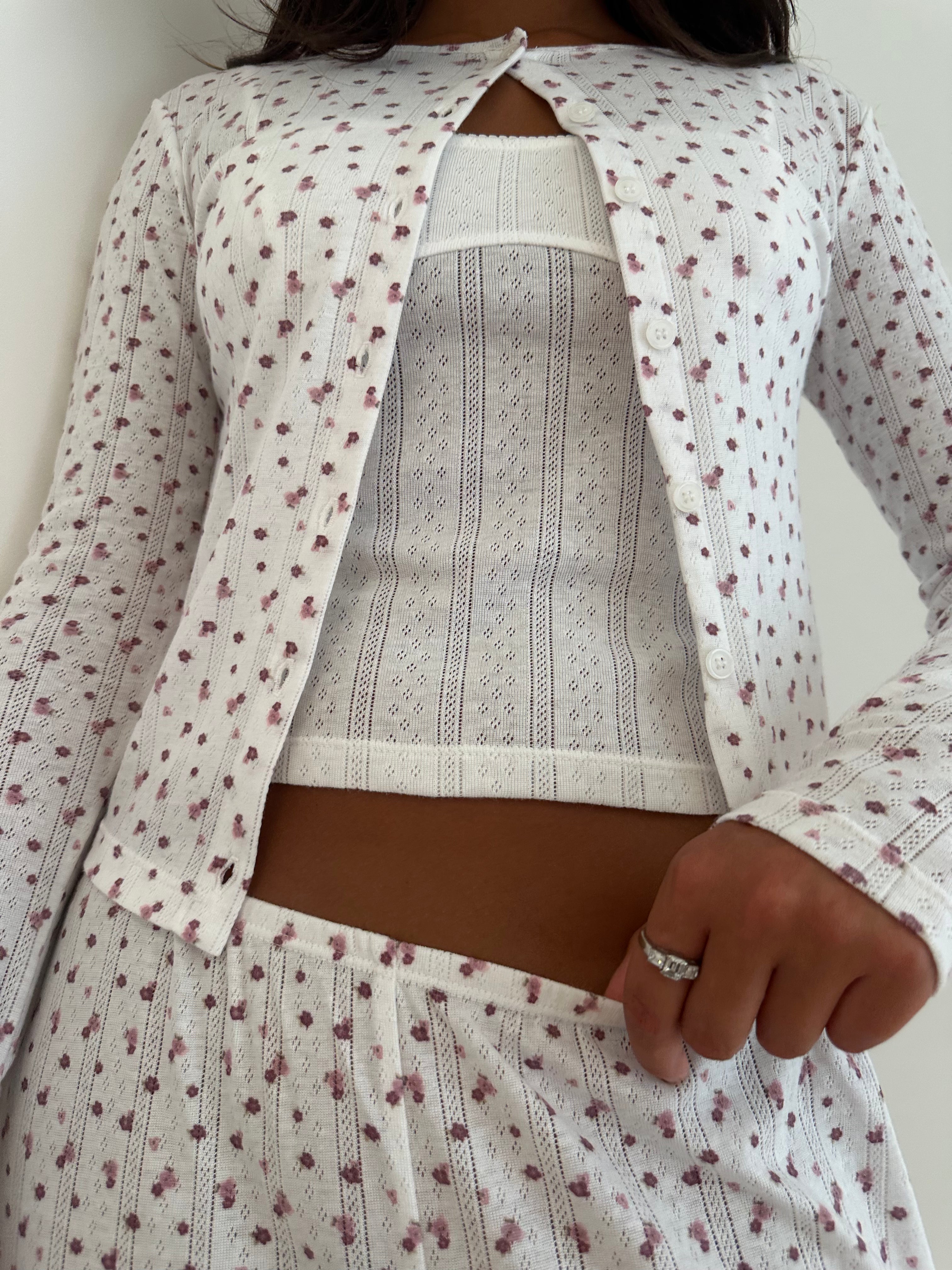 Sadie Cardigan Berry Jam