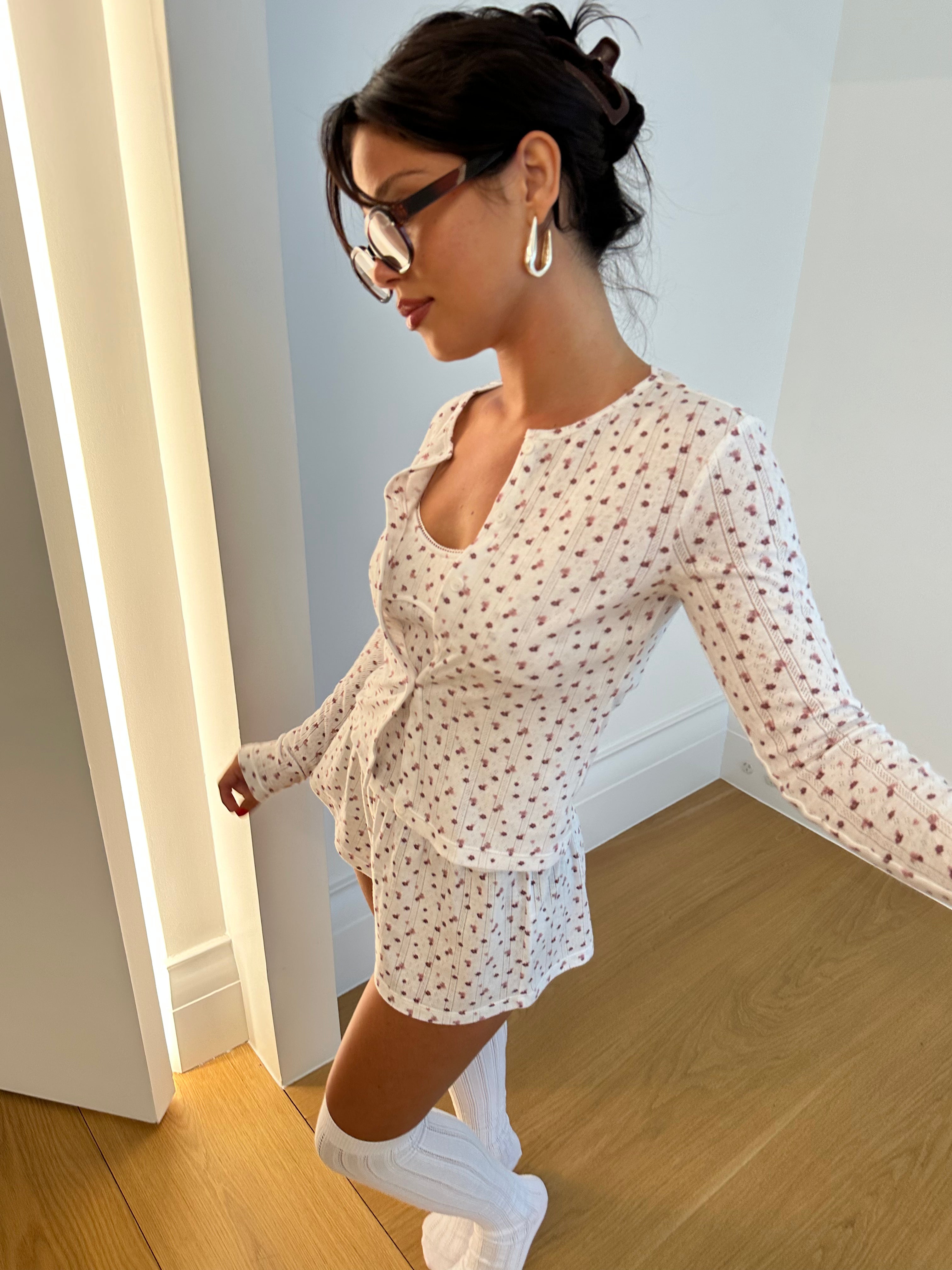 Sadie Cardigan Berry Jam