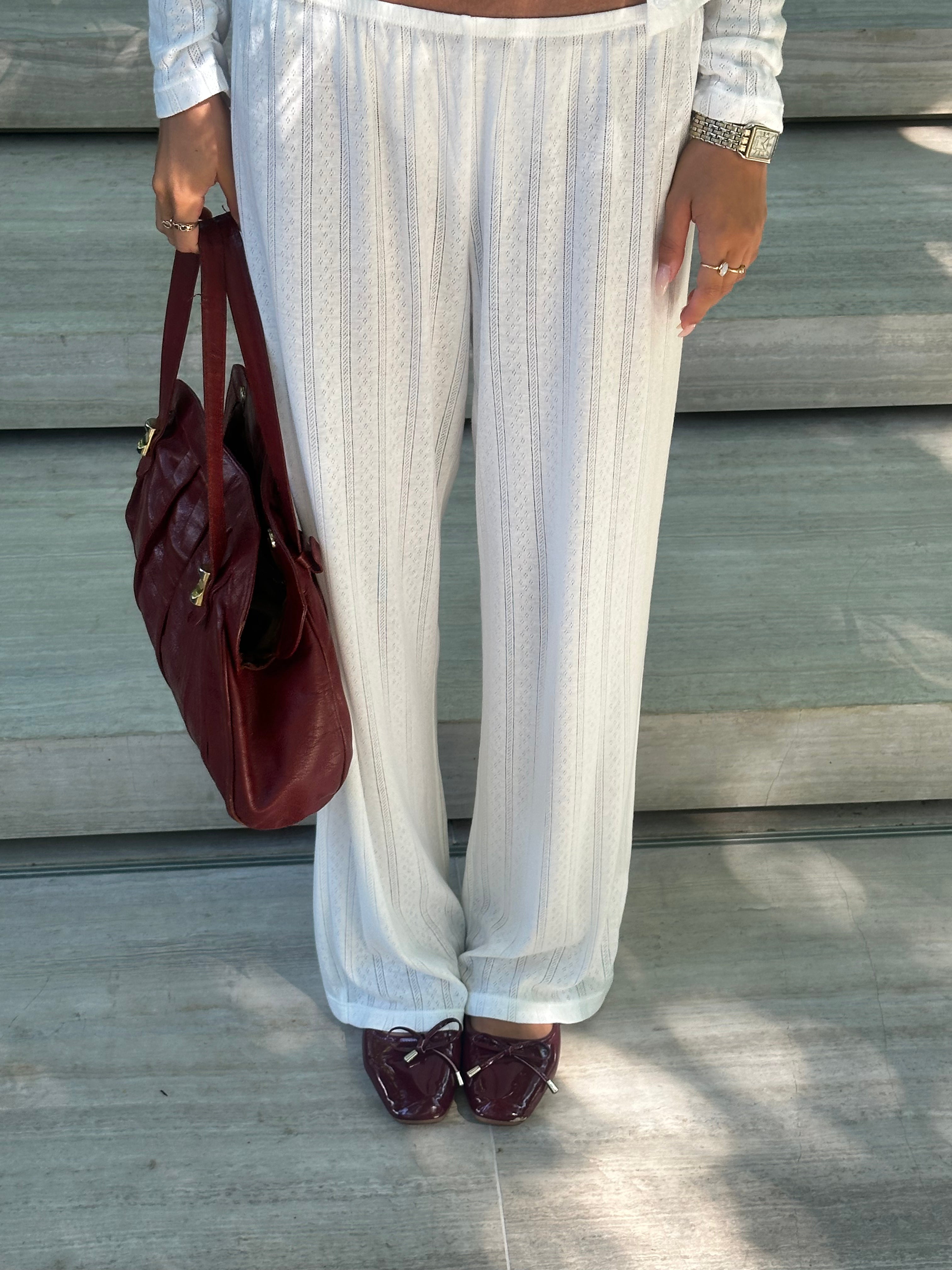 Gabrielle Pant Vanilla Créme